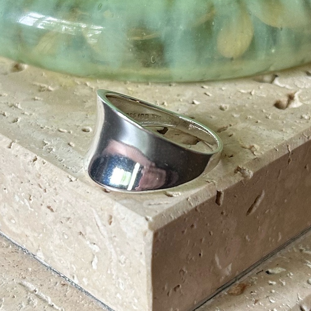 Sterling Silver Wide Ring